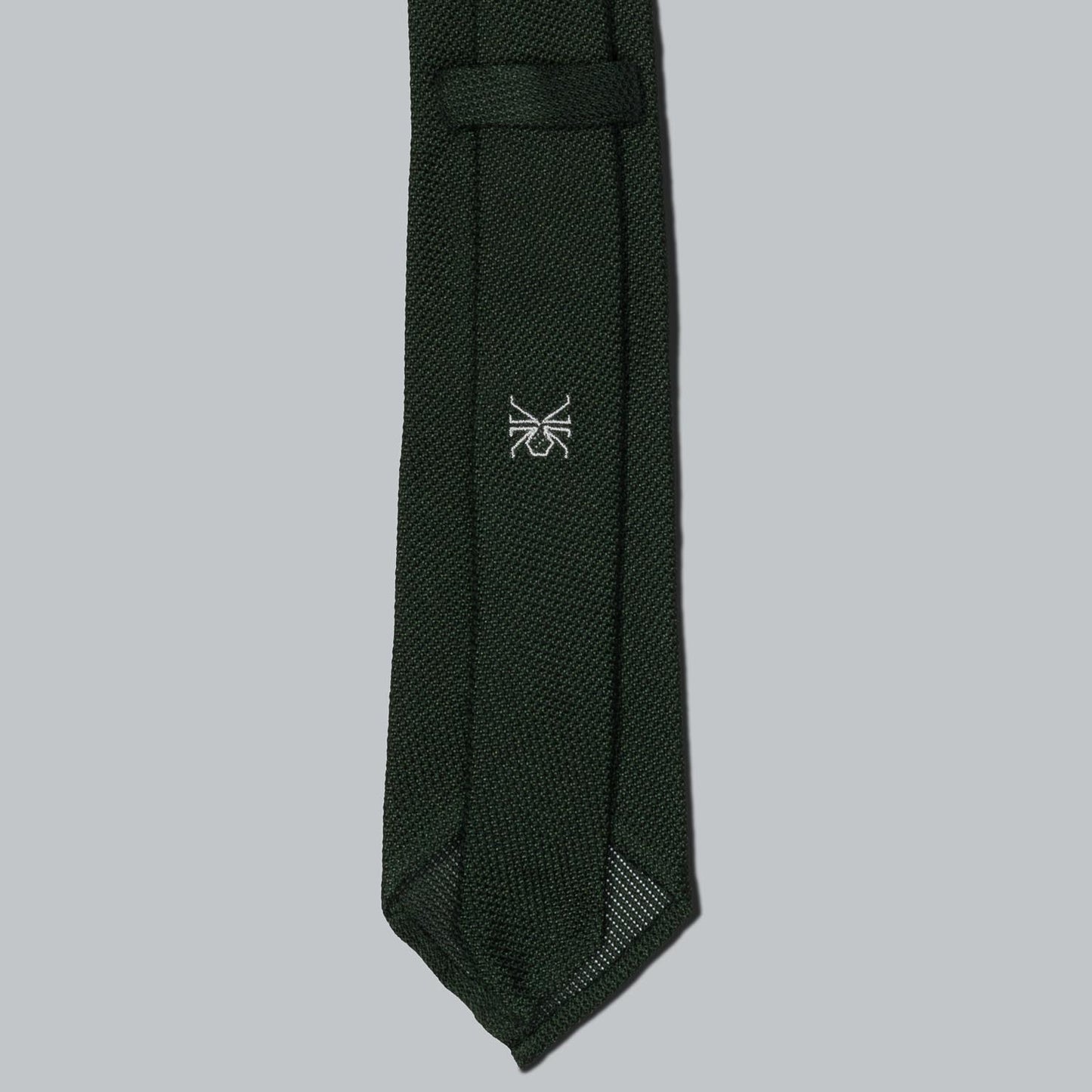 Corbata Grenadine · Verde Oscuro (RESERVA)