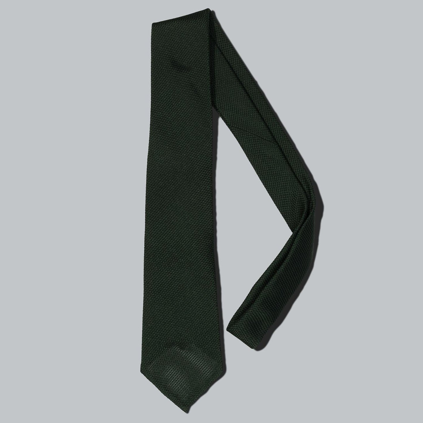 Corbata Grenadine · Verde Oscuro (RESERVA)