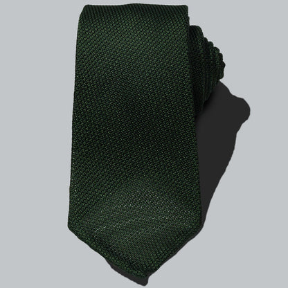 Corbata Grenadine · Verde Oscuro (RESERVA)