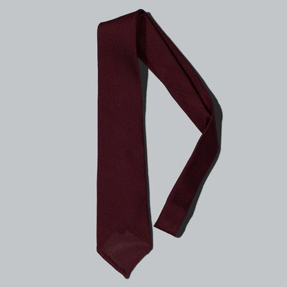 Corbata Grenadine · Burdeos (RESERVA)