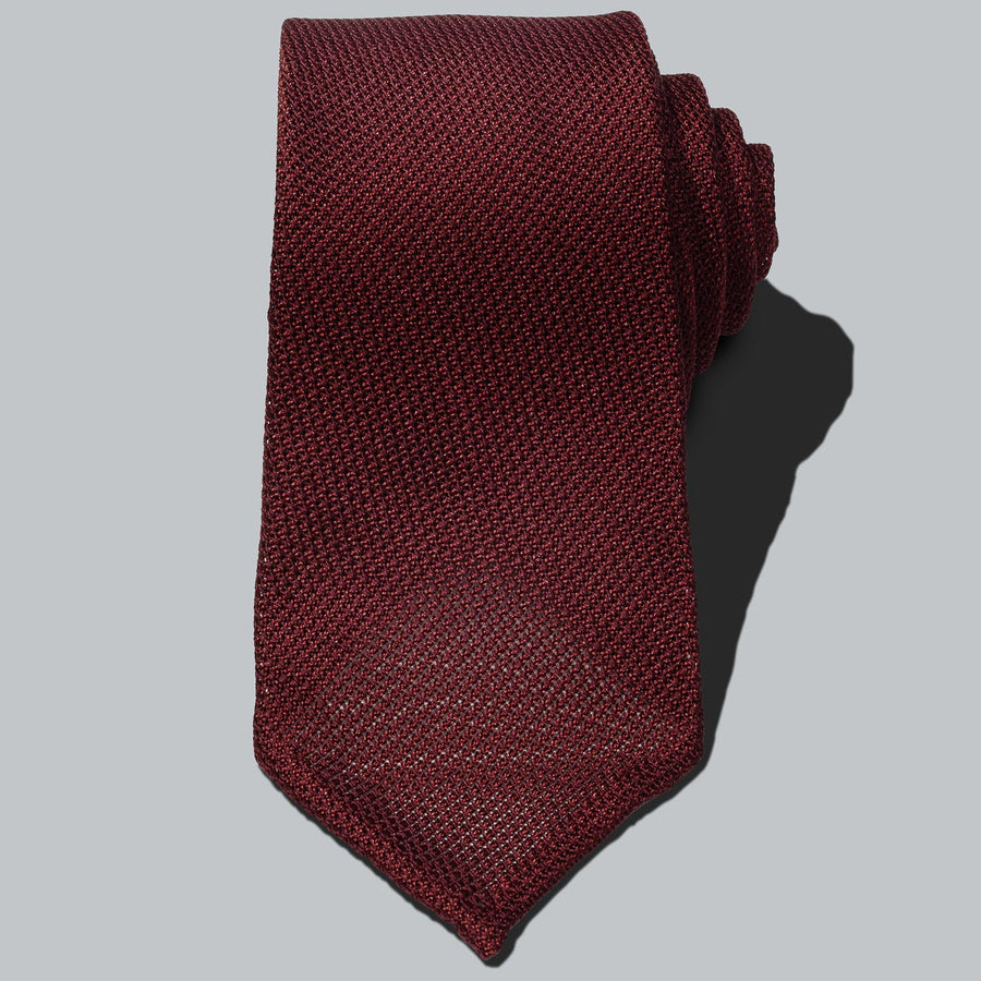 Corbata Grenadine · Burdeos (RESERVA)