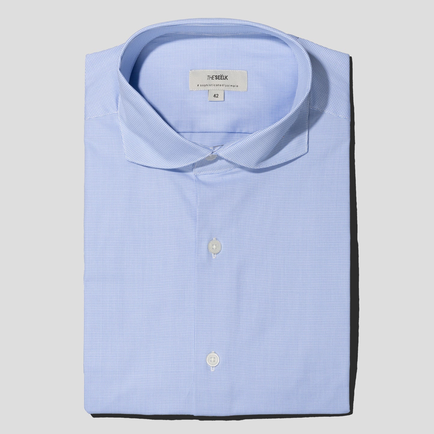 Camisa · Pata de Gallo Azul (RESERVA)
