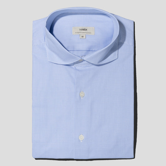 Camisa · Pata de Gallo Azul (RESERVA)