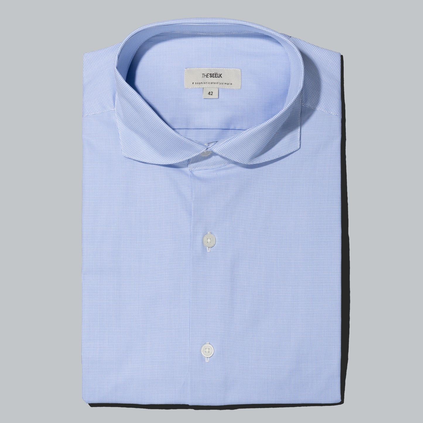 Camisa · Pata de Gallo Azul (RESERVA)