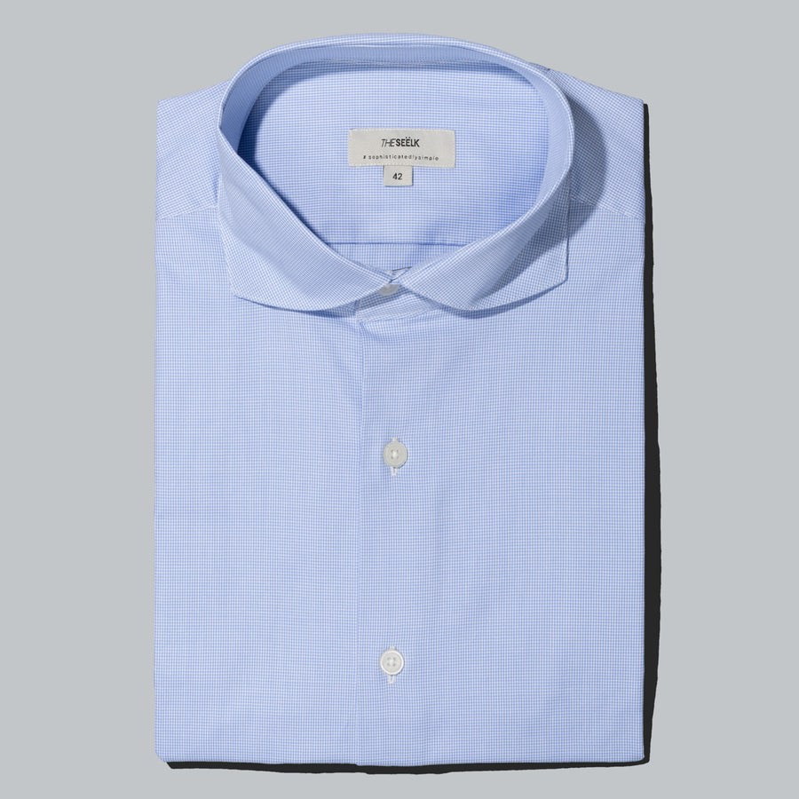 Camisa · Pata de Gallo Azul (RESERVA)