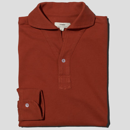 Polo Manga Larga · Teja