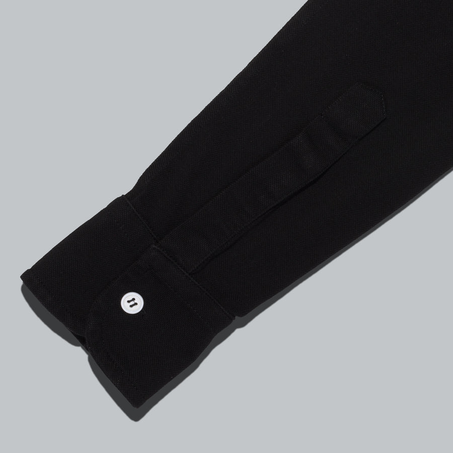 Polo Manga Larga · Negro (RESERVA)