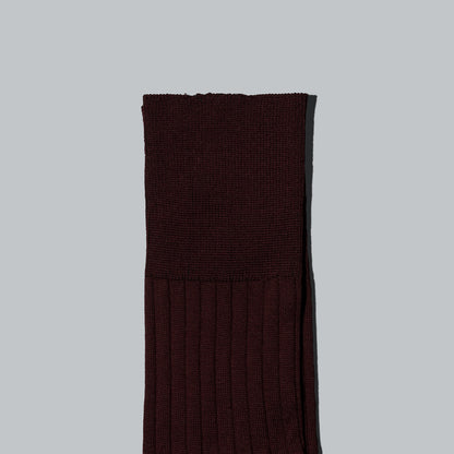 Calcetines Hilo · Burdeos