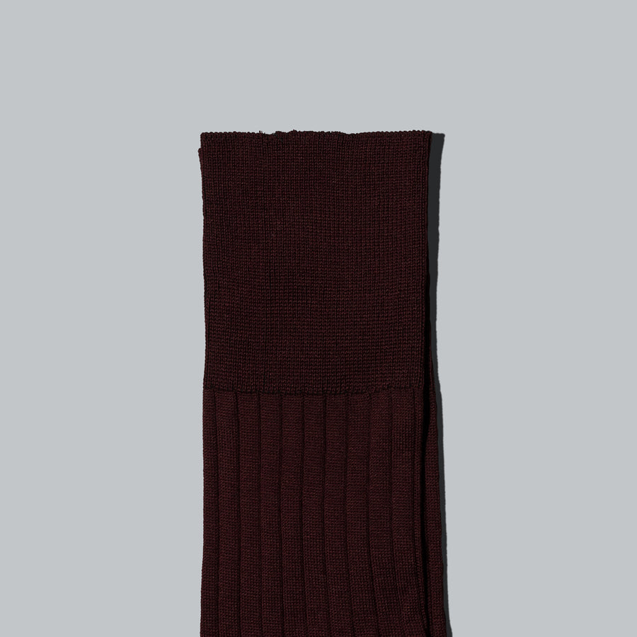 Calcetines Hilo · Burdeos