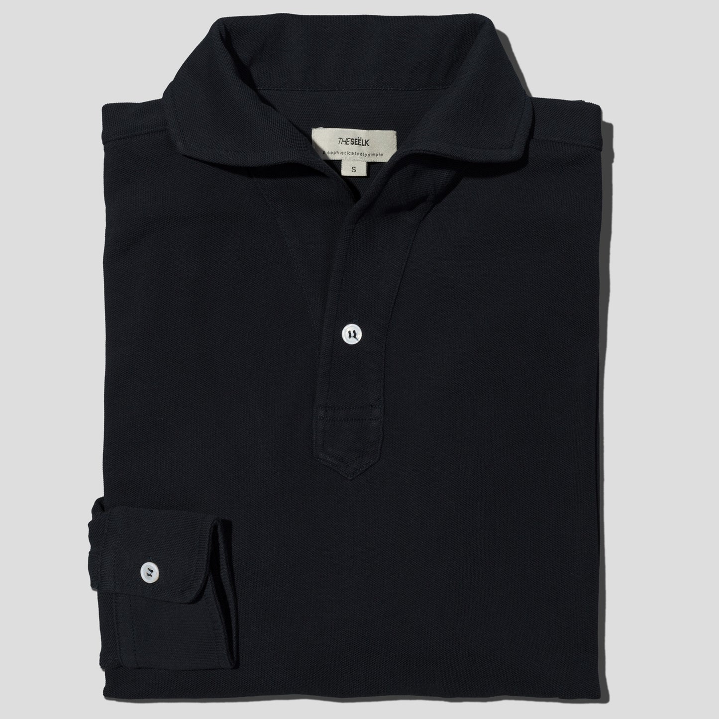 Polo Manga Larga · Marino (RESERVA)