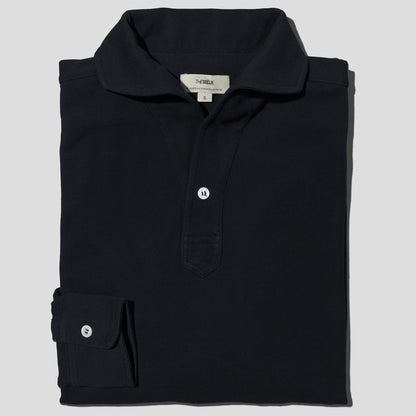 Polo Manga Larga · Marino (RESERVA)