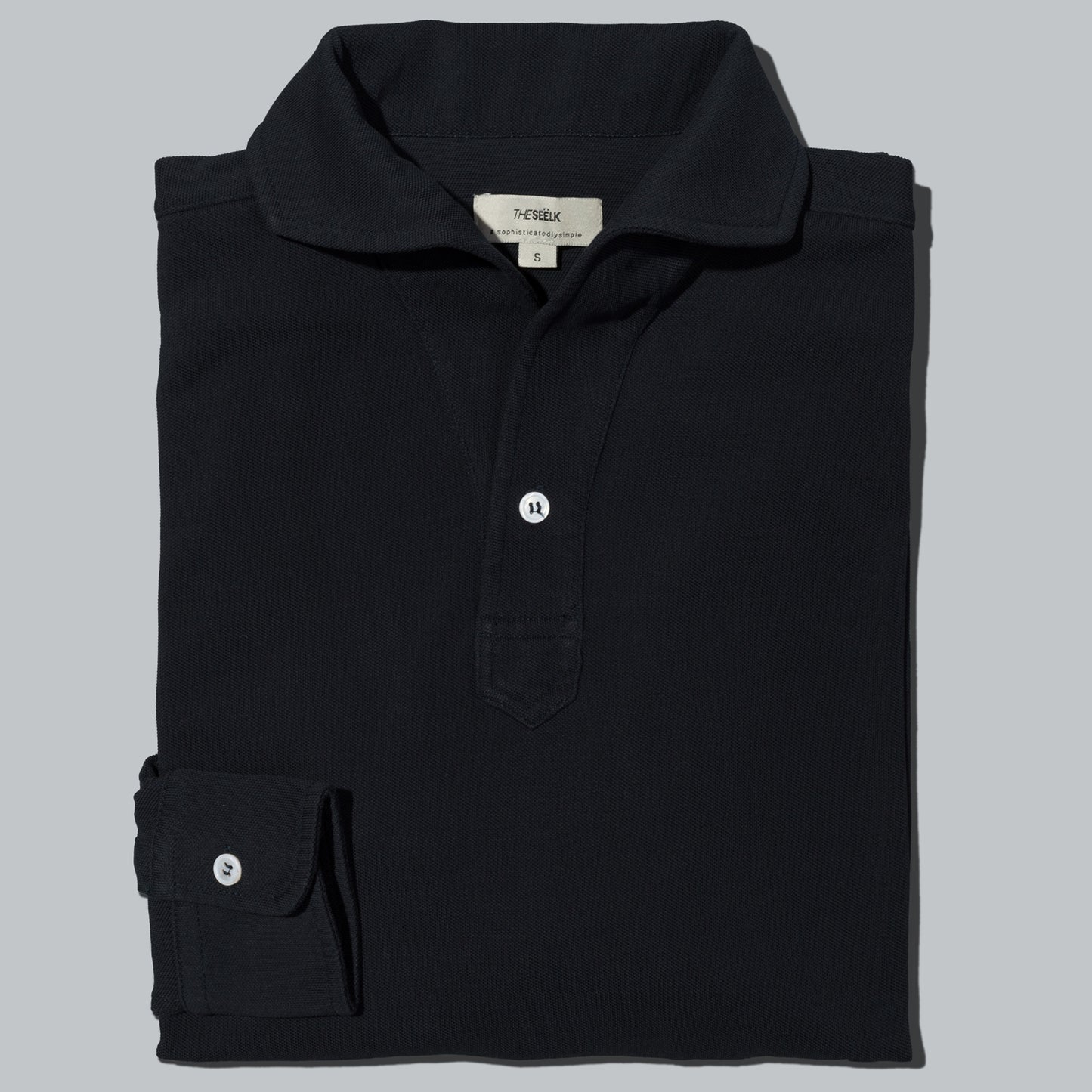 Polo Manga Larga · Marino (RESERVA)