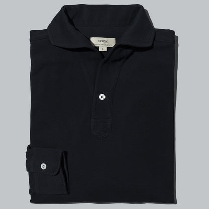 Polo Manga Larga · Marino (RESERVA)