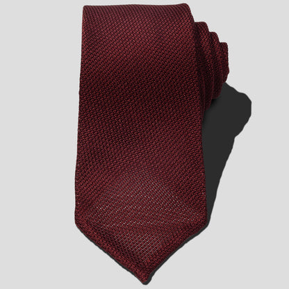 Corbata Grenadine · Burdeos (RESERVA)