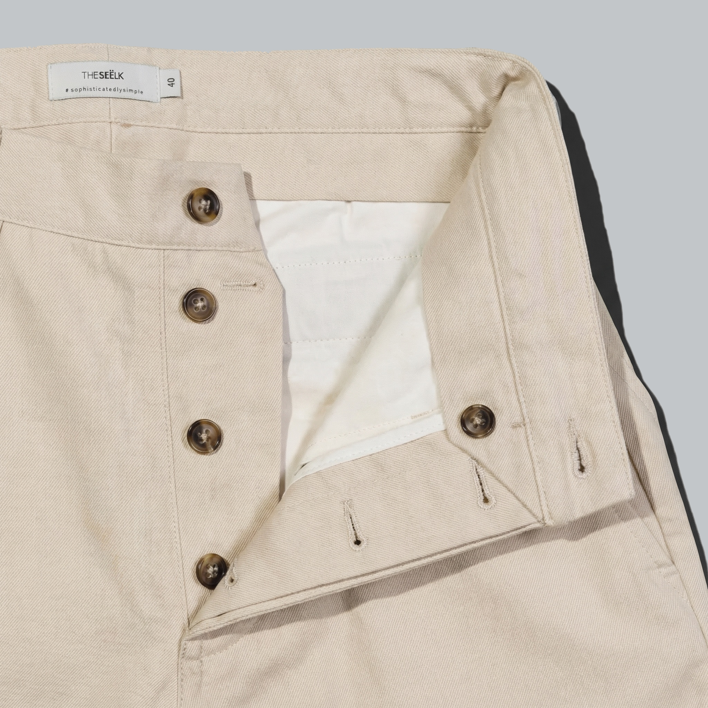 Chino Lino/Algodón · Crudo (RESERVA)